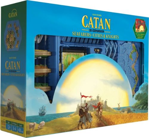 Catan 3D Expansion Seafarers,  Cites and Knights